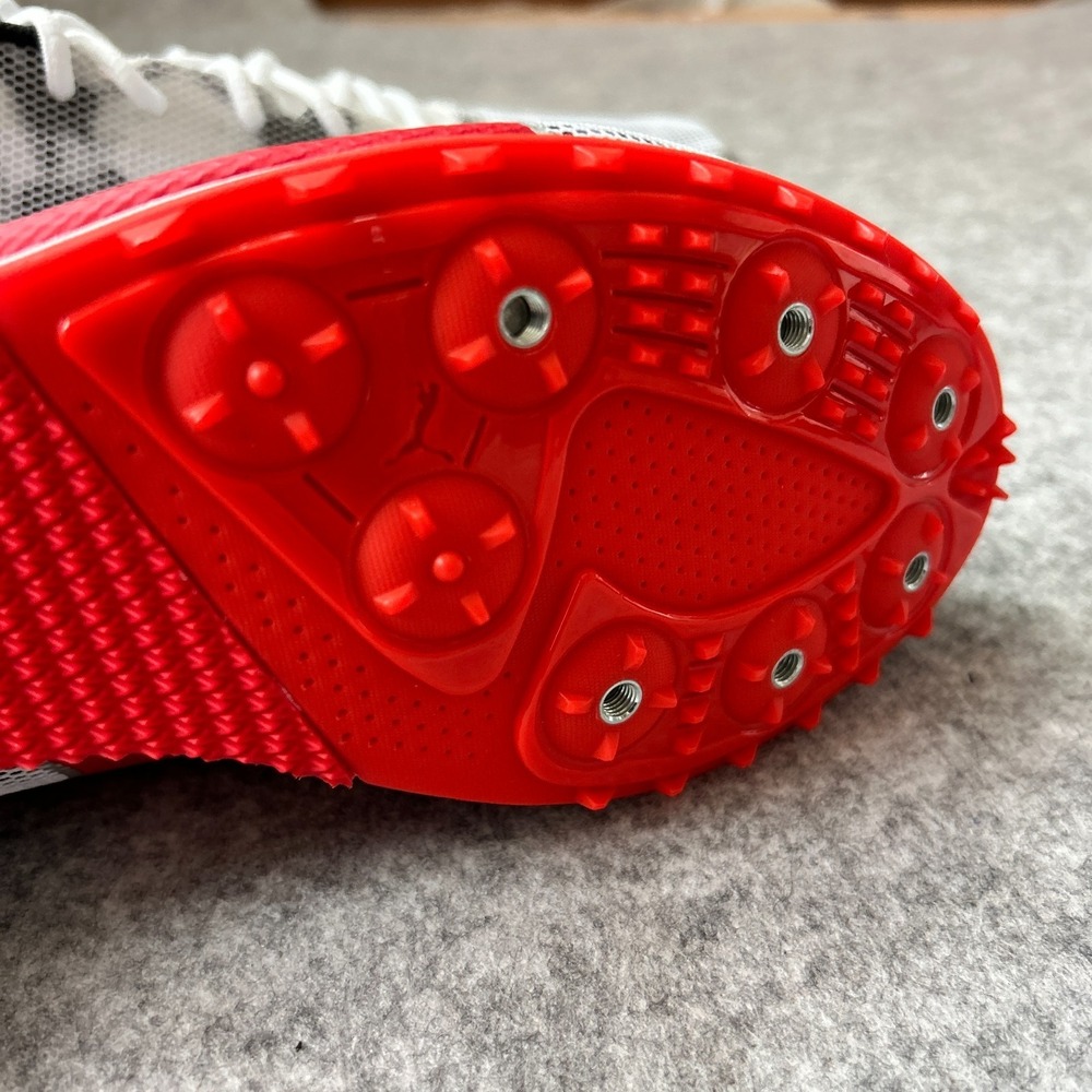 PUMA Evospeed Star 9 Track And Field Mens White/Red Sneakers Athletic Shoes - Picture 4 of 16